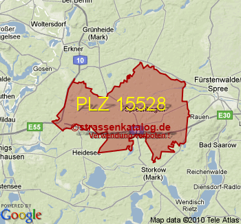 Postleitzahl 15528