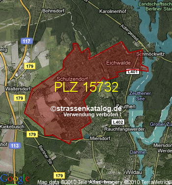 Postleitzahl 15732