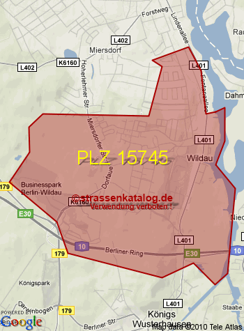 Postleitzahl 15745