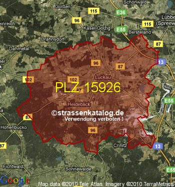 Postleitzahl 15926