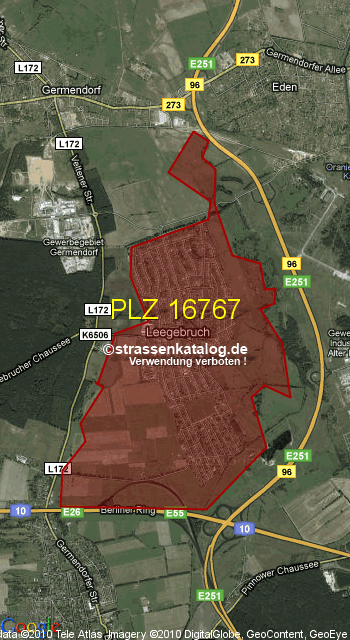 Postleitzahl 16767