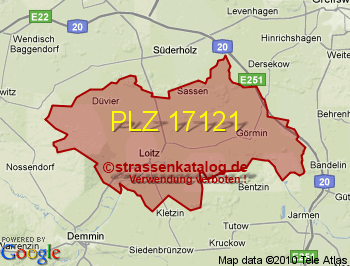 Postleitzahl 17121