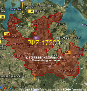 Postleitzahl 17209