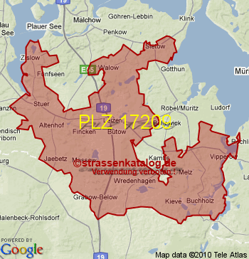 Postleitzahl 17209