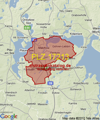 Postleitzahl 17213