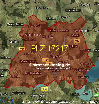 Postleitzahl 17217