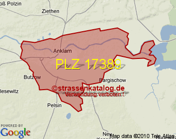 Postleitzahl 17389