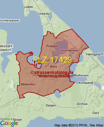 Postleitzahl 17429