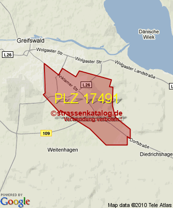 Postleitzahl 17491