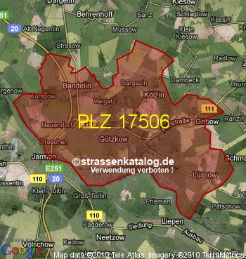 Postleitzahl 17506