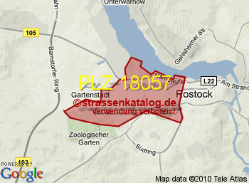 Postleitzahl 18057