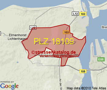 Postleitzahl 18109