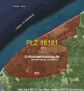 Postleitzahl 18181