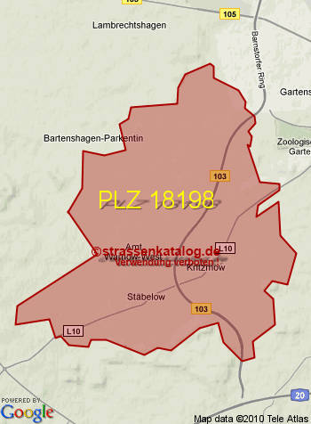 Postleitzahl 18198