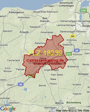 Postleitzahl 18239