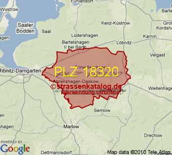 Postleitzahl 18320