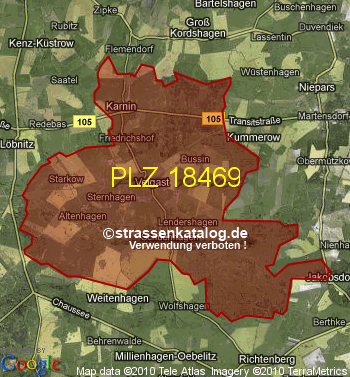 Postleitzahl 18469