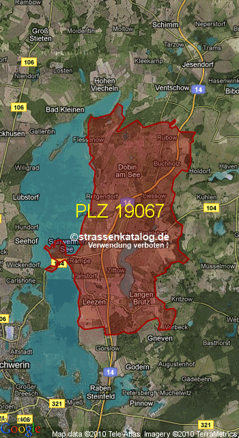 Postleitzahl 19067