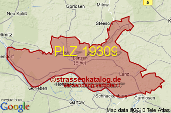 Postleitzahl 19309