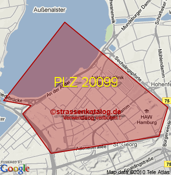 Postleitzahl 20099