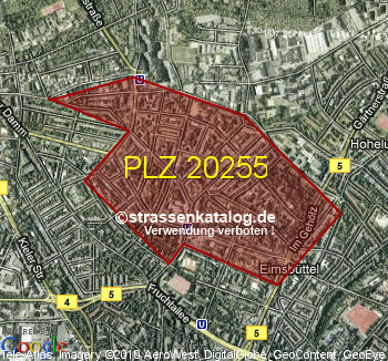 Postleitzahl 20255