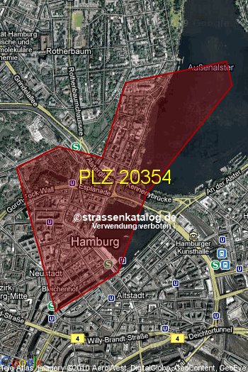 Postleitzahl 20354