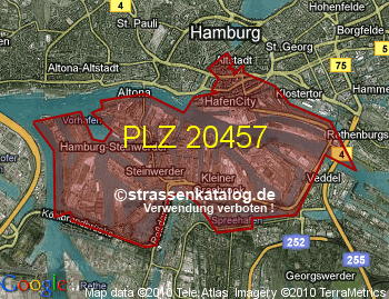 Postleitzahl 20457