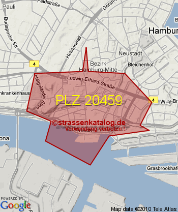 Postleitzahl 20459