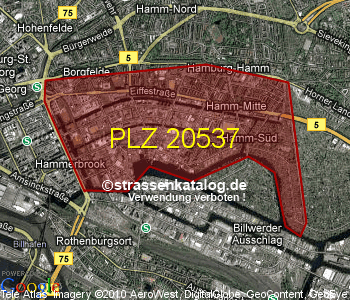 Postleitzahl 20537