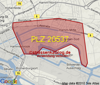 Postleitzahl 20537