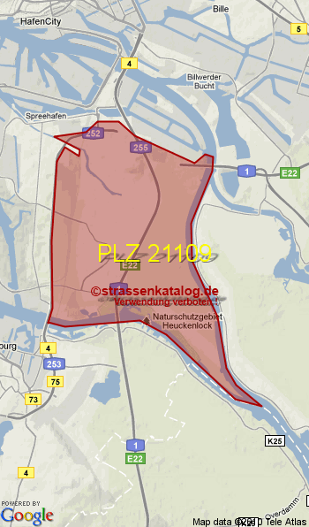 Postleitzahl 21109