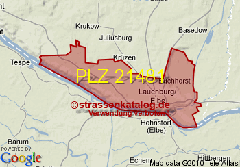 Postleitzahl 21481