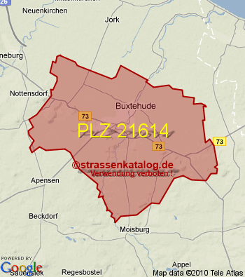 Postleitzahl 21614