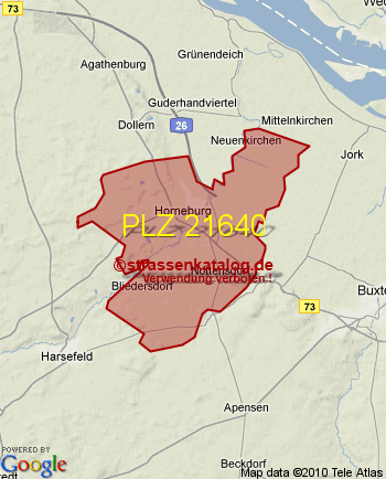 Postleitzahl 21640