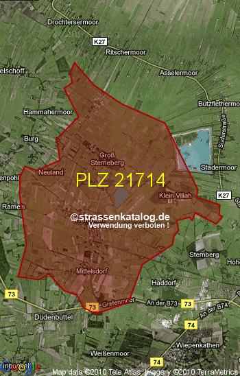 Postleitzahl 21714