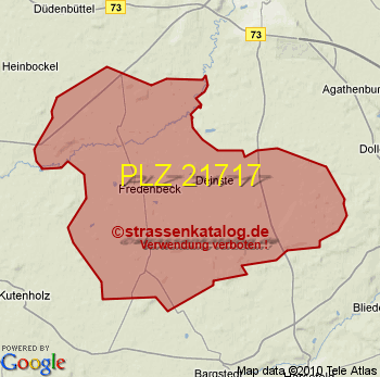 Postleitzahl 21717