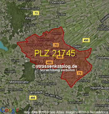 Postleitzahl 21745