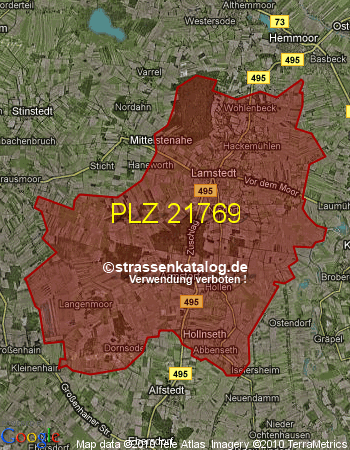 Postleitzahl 21769