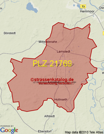 Postleitzahl 21769