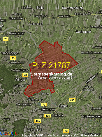 Postleitzahl 21787