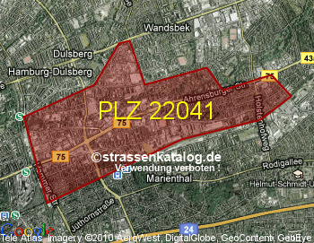 Postleitzahl 22041