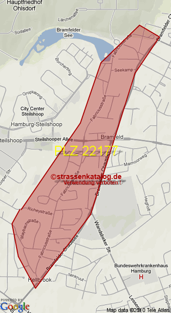 Postleitzahl 22177