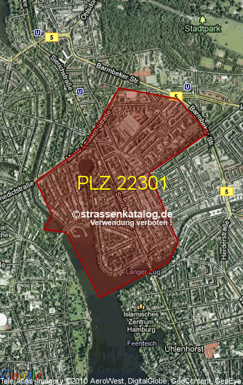 Postleitzahl 22301