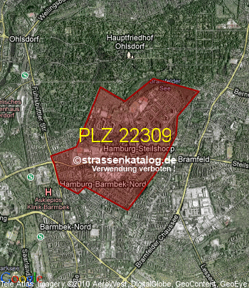 Postleitzahl 22309