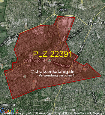 Postleitzahl 22391