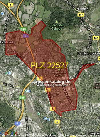 Postleitzahl 22527