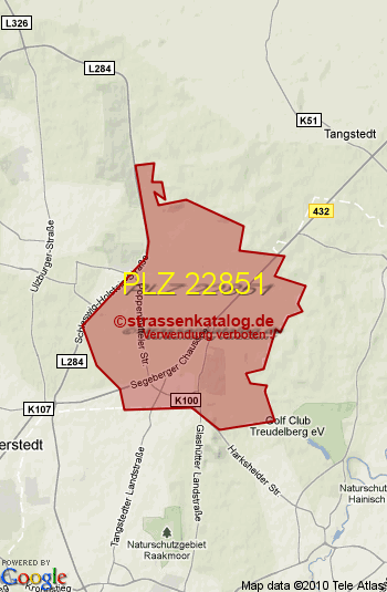 Postleitzahl 22851