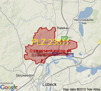Postleitzahl 23611