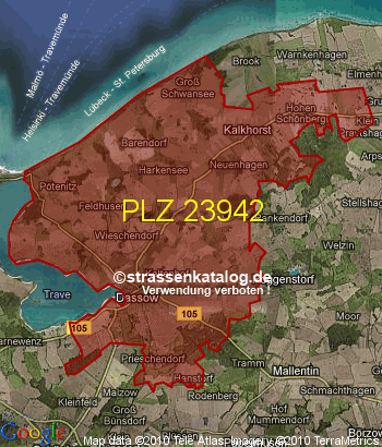 Postleitzahl 23942