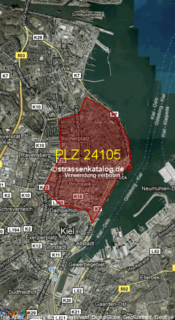 Postleitzahl 24105